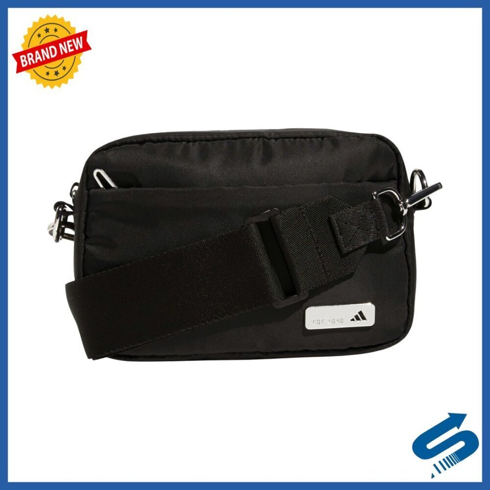 Durable Polyester Crossbody Bag Adjustable Strap Multiple Pockets Chic Minimal
